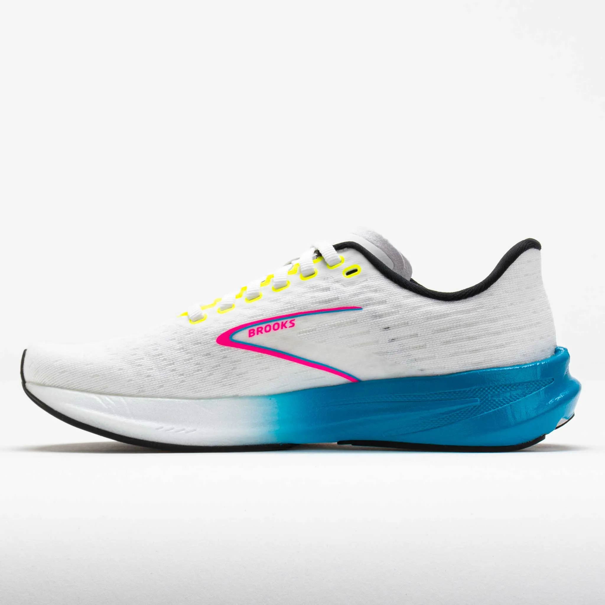 Brooks Hyperion Women's  White/Blue/Pink soft - sole shoes