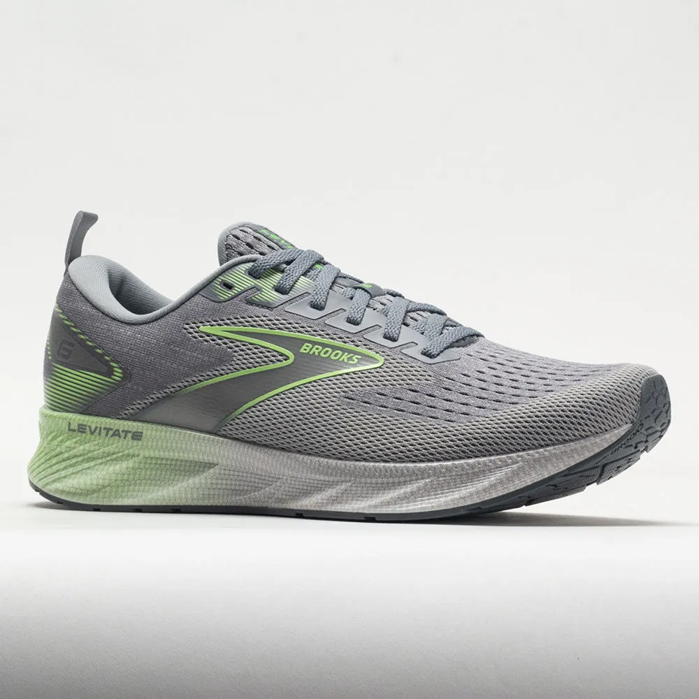 Brooks Levitate 6 Men's  Primer Grey/Neon Green fitness competition