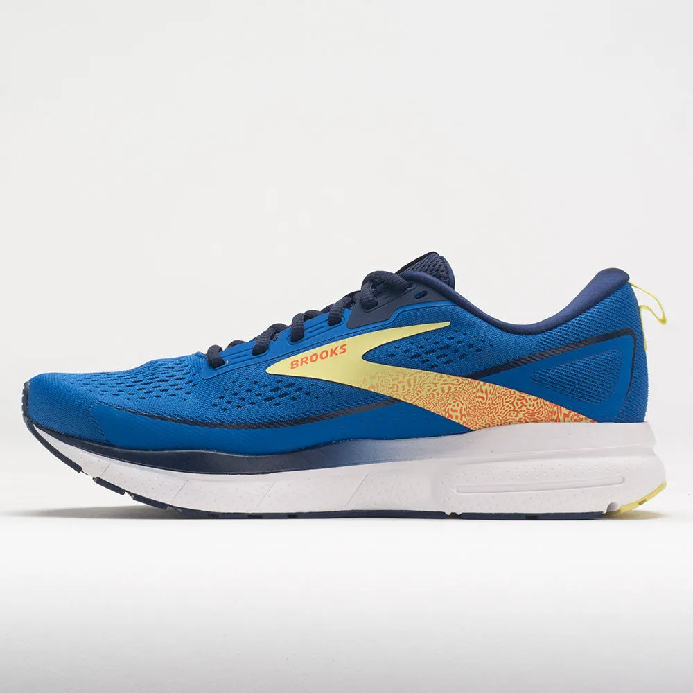 Brooks Trace 3 Men's  Blue/Peacoat/Yellow professional running shoes