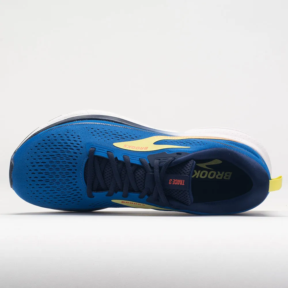running shoes for sports enthusiasts age - appropriate shoes Brooks Trace 3 Men's  Blue/Peacoat/Yellow