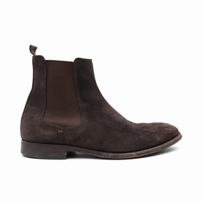 Smooth Design Elastic Sides Brunello Cucinelli Chelsea Boots - Men's 41