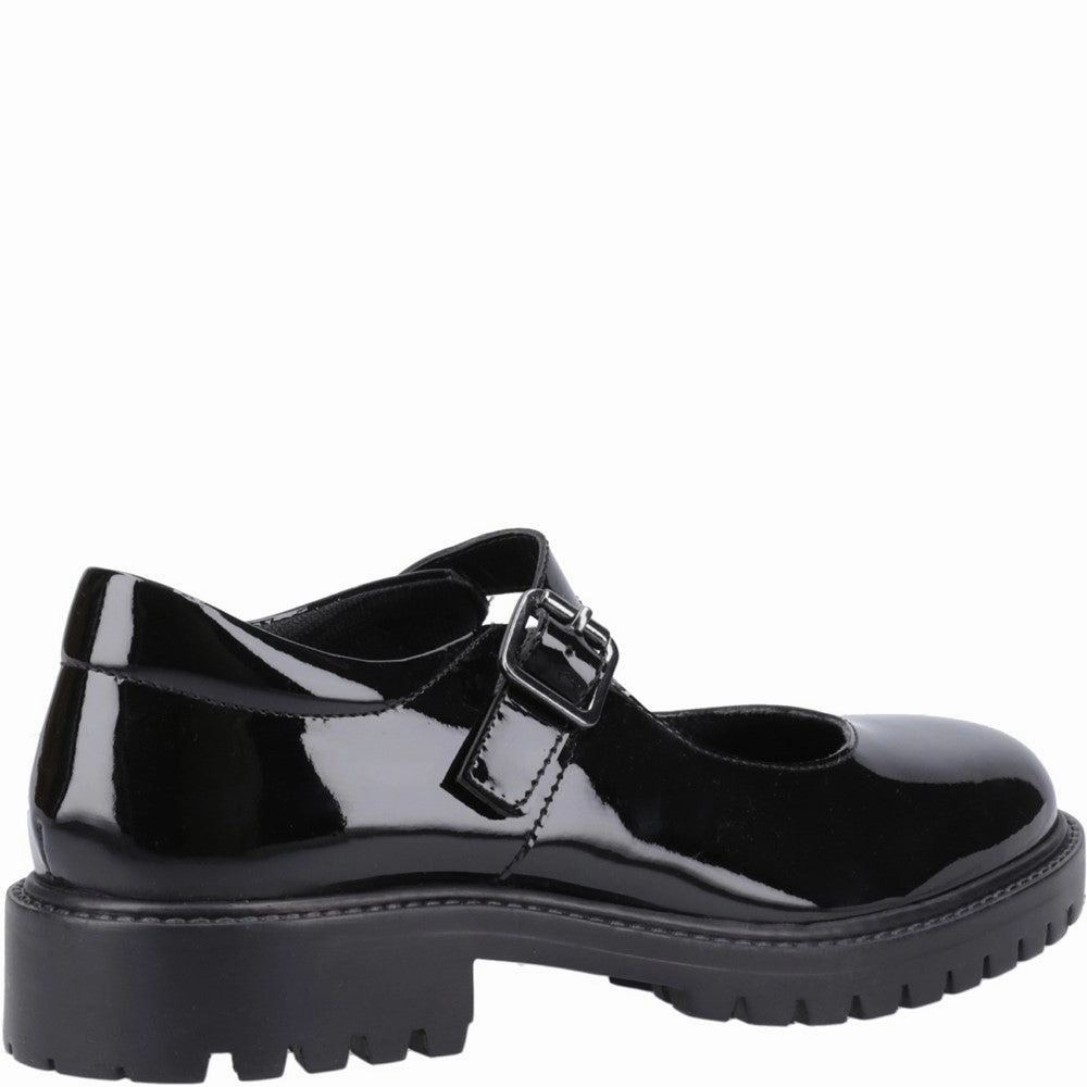 Versatile Family Meet Hush Puppies Aurora Patent Junior School Shoes