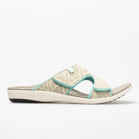 supination - control snow shoes Spenco Tribal Slide Women's  Marshmallow