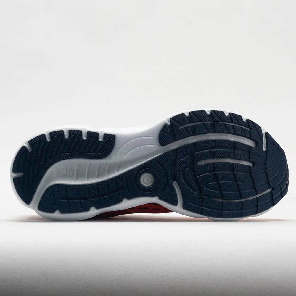 lightweight fabric Brooks Glycerin 20 Men's  Orange/Titan/Flame