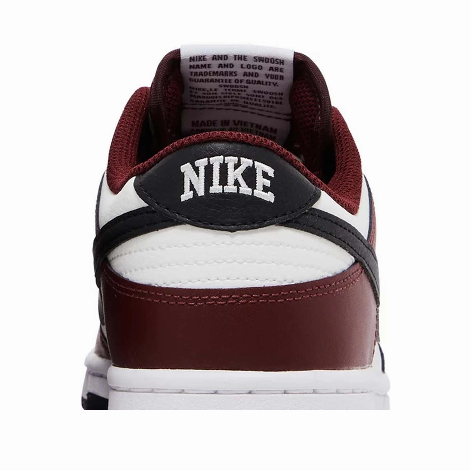 Nike Dunk Low (GS), Dark Team Red Black Quick Dry Material