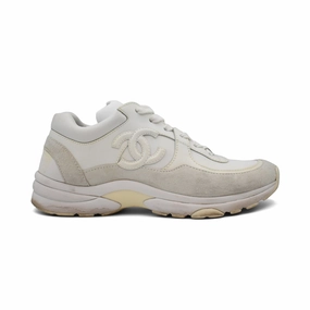 Flexible Groove Design Well Cushioned Chanel Sneakers - Women's 37