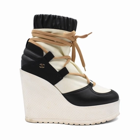 Chanel Wedge Boots - Women's 37.5 Everyday Pair Functional Build
