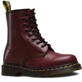 Chill Weather Cherry Red Smooth 8 Eye Boot