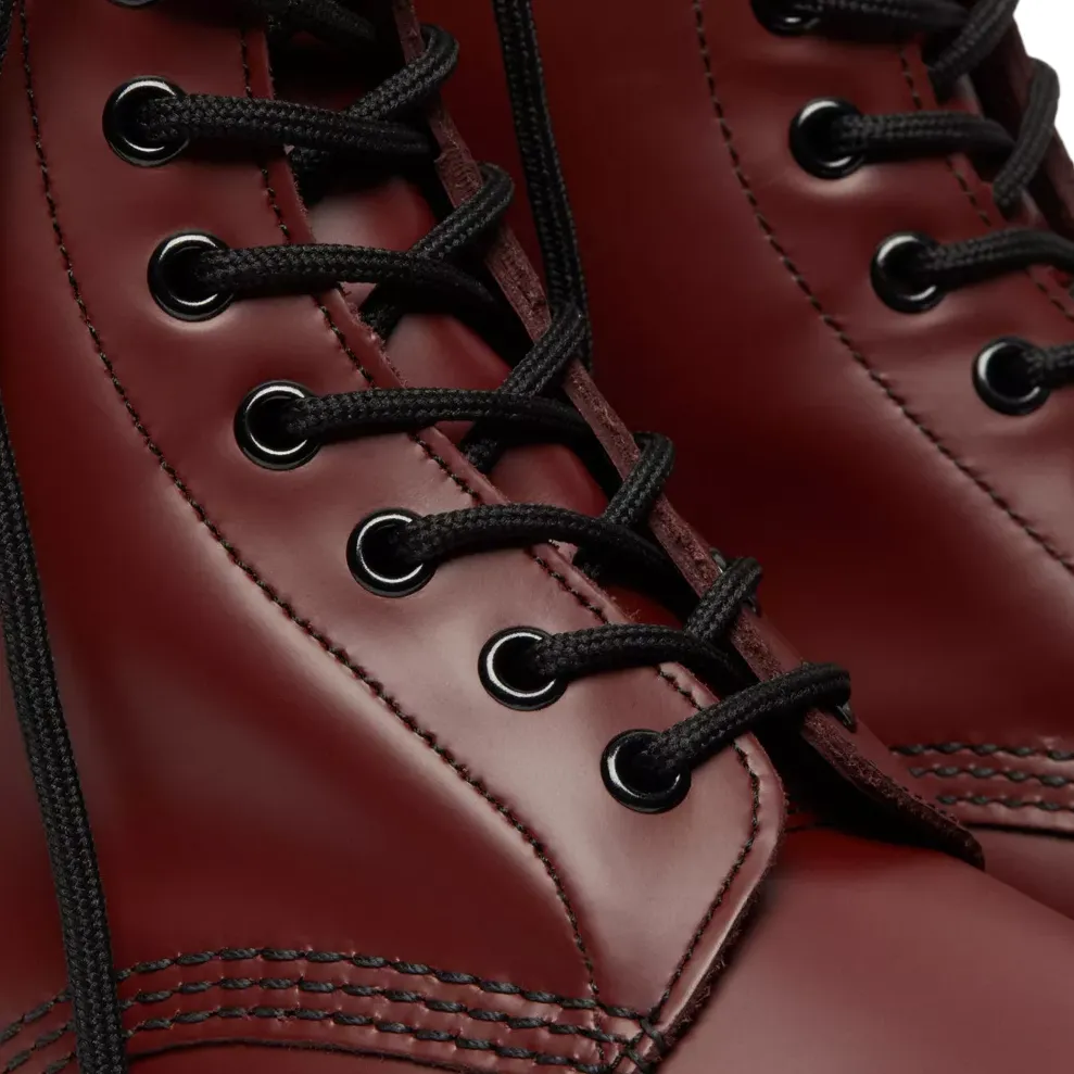 Cherry Red Smooth 8 Eye Boot All terrain