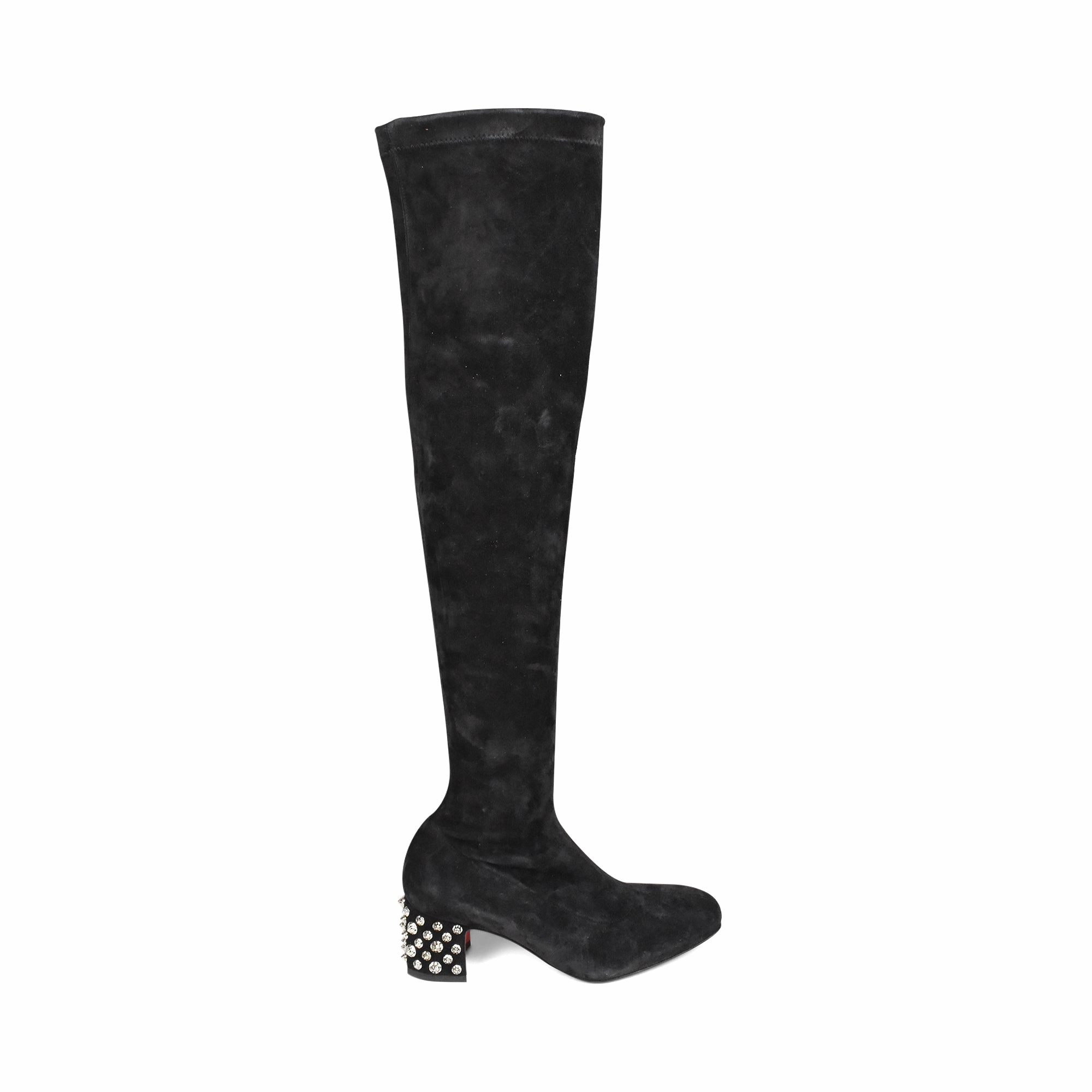 Tight Fit Party Goer Christian Louboutin 'Donna Spike' Boots - Women's 35