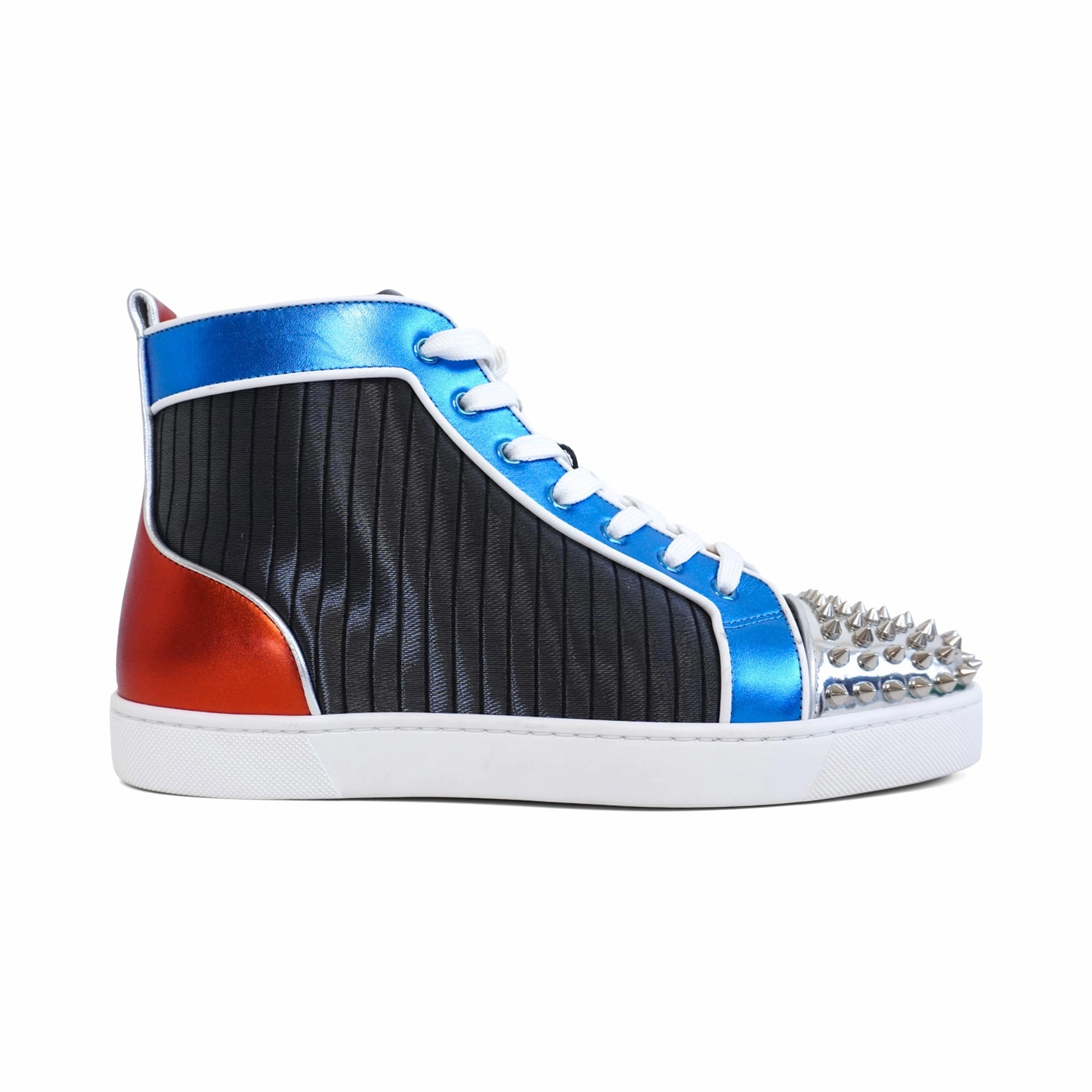 Zero Drop Profile Reactive Cushioning Christian Louboutin 'Lou Spike Orlato' Sneakers - Men's 42.5