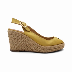 Christian Louboutin 'Menorca' Wedges - Women's 37 Confidence Spark