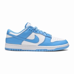 Fashion-forward flexibility Layered Traction Grid Nike Dunk Low, University Blue