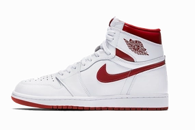 Air Jordan 1 HI OG "Metallic Red" hiker