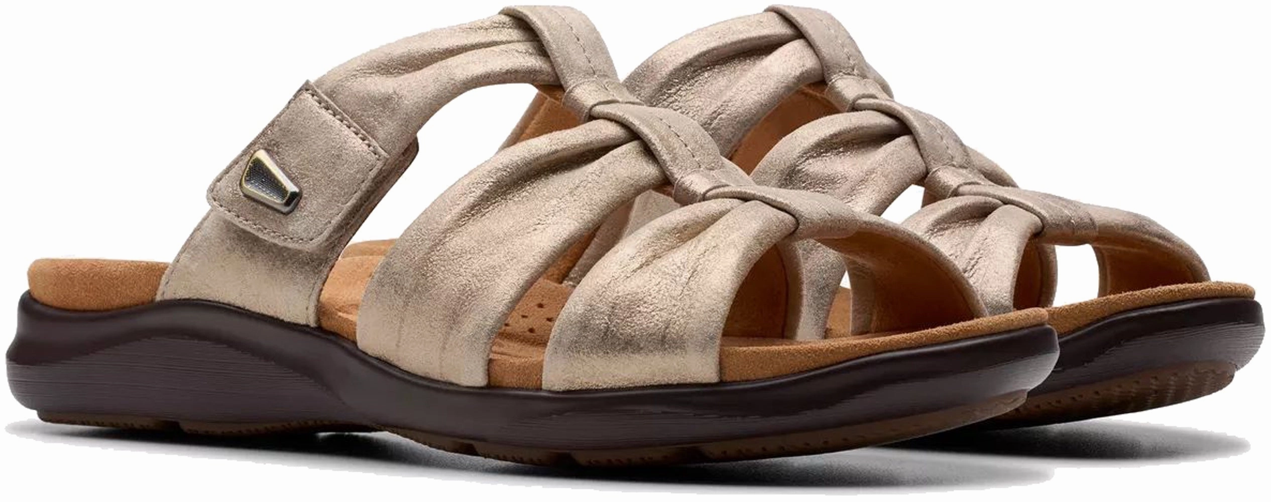 Clarks Women's Kitly Slide Sandal Open Form