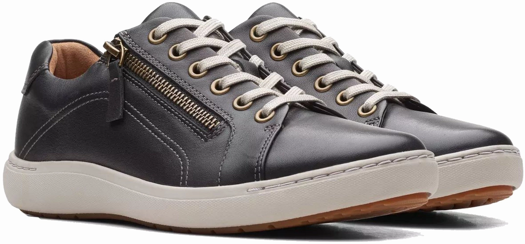 Clarks Women's Nalle Lace Sneaker Casual Footwear fast running shoe performance