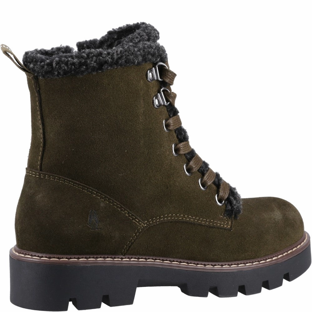 Hush Puppies Aurelia Ankle Boots Purple Dream