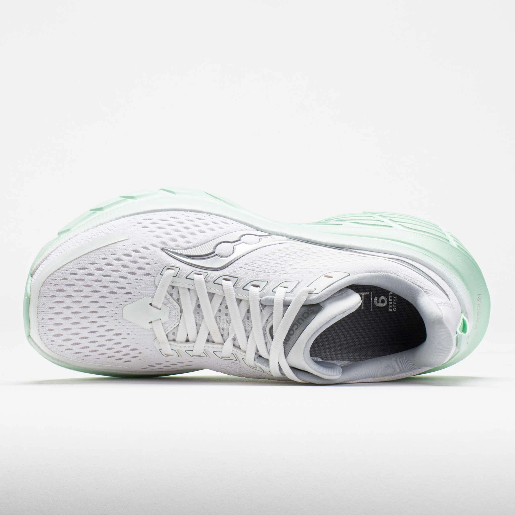 Balanced weekday running choice Saucony Guide 17 Women's  White/Jade