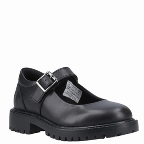 Hush Puppies Aurora Junior School Shoes Cushion Boost Rubber   sole