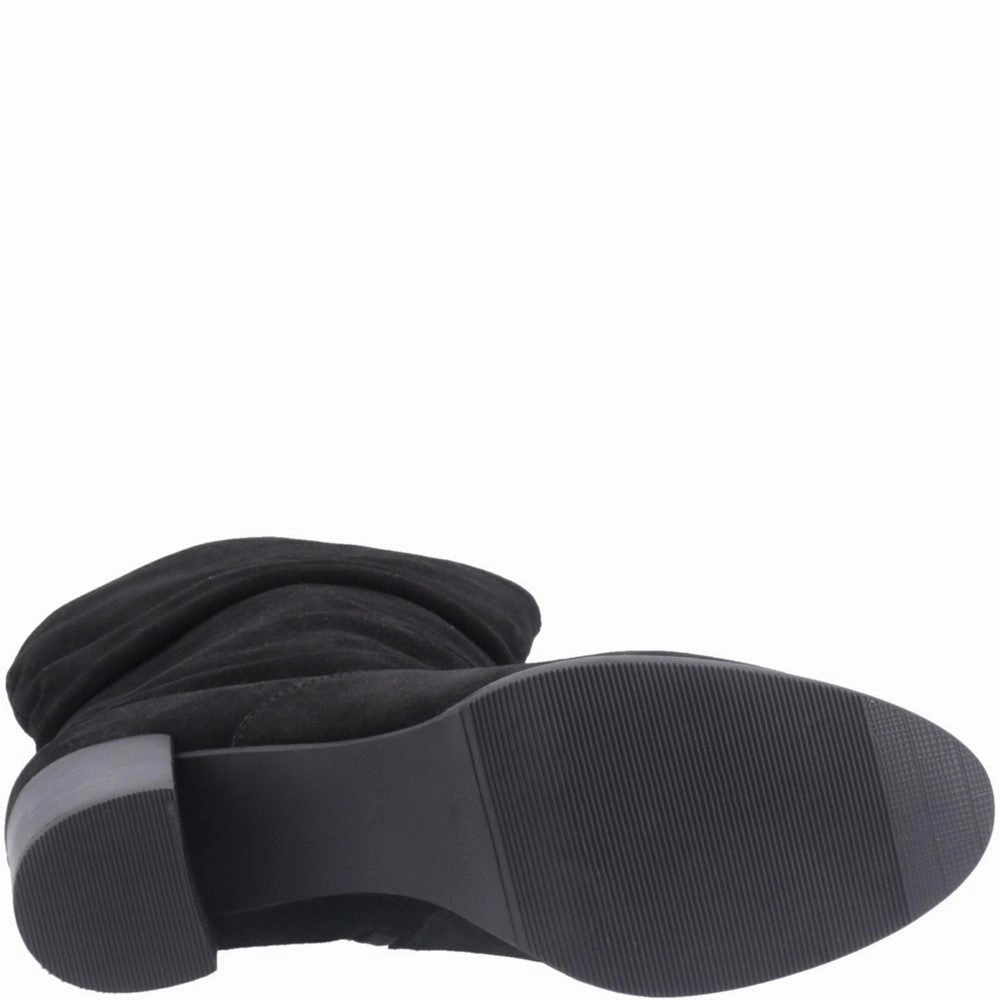 Hush Puppies Cosima Ruched Boot Balanced Motion