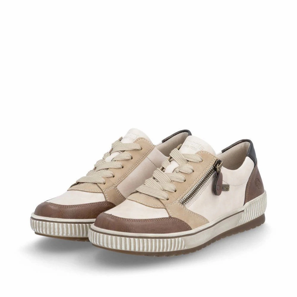 Weekend Style D0701-60 Lace Side Zip RTex Chestnut Multi