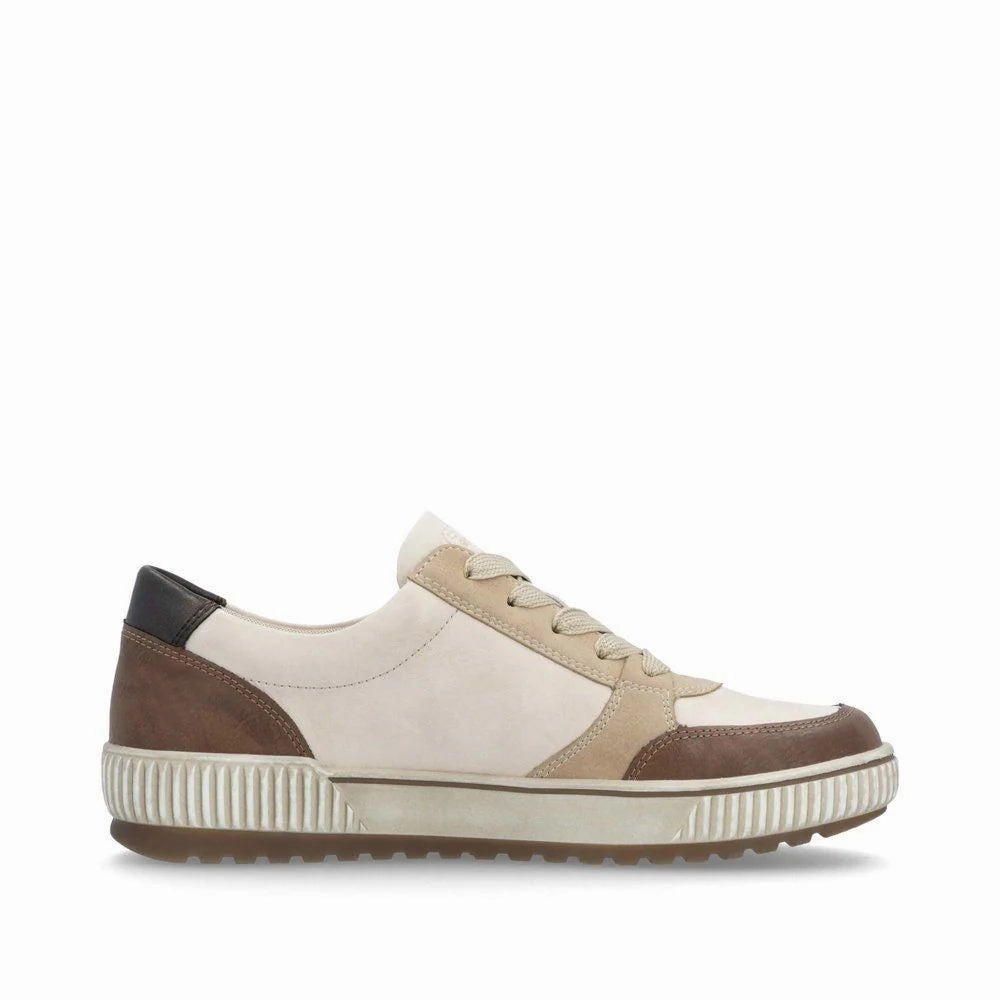 City Hike Long Comfort D0701-60 Lace Side Zip RTex Chestnut Multi