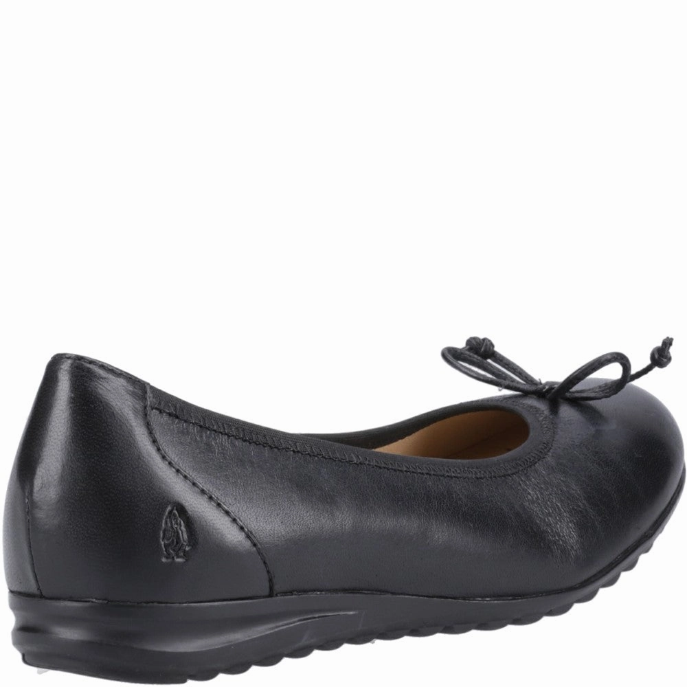 Lake Side Street Cool Hush Puppies Lucille Bow Ballerina