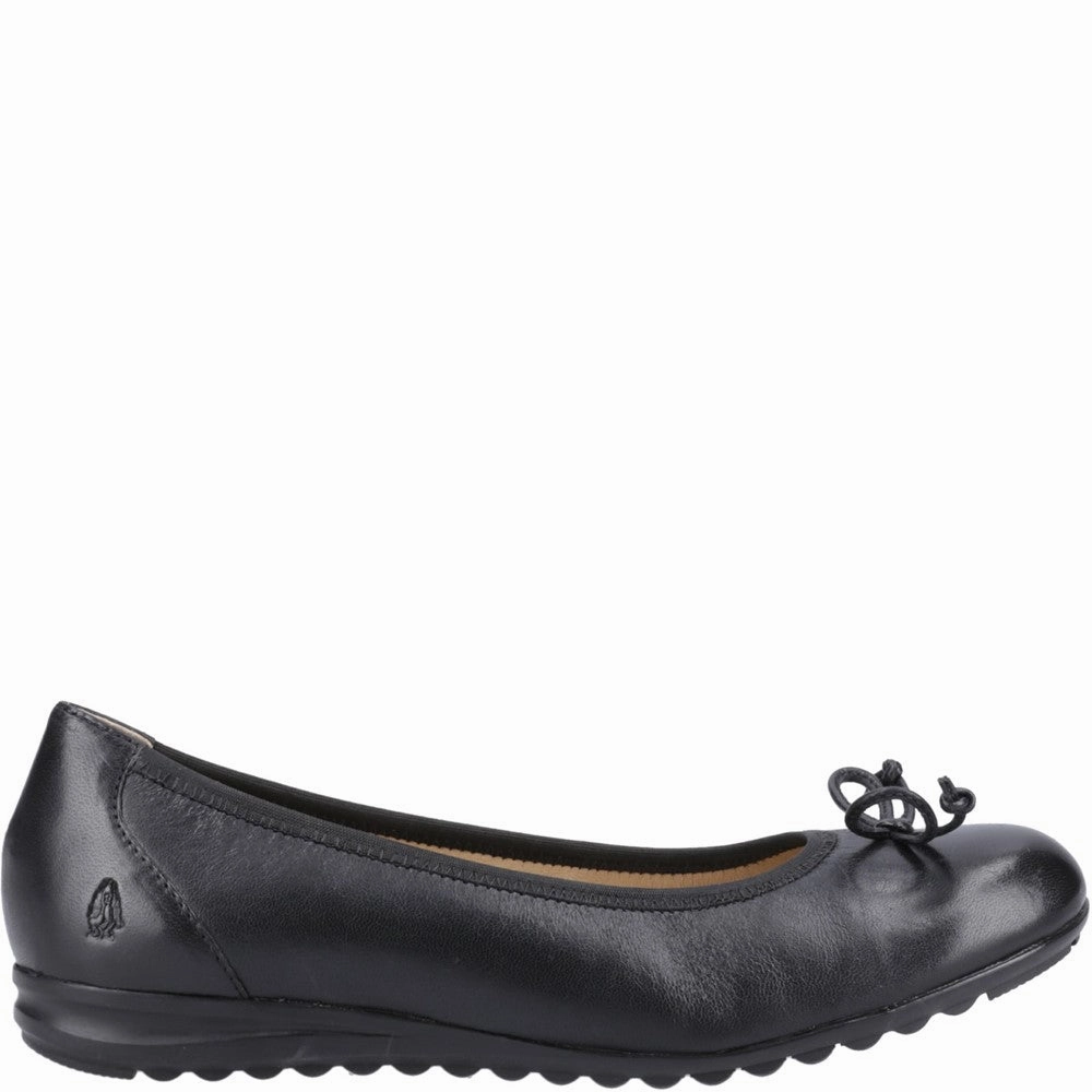 Hush Puppies Lucille Bow Ballerina Stylish Upper