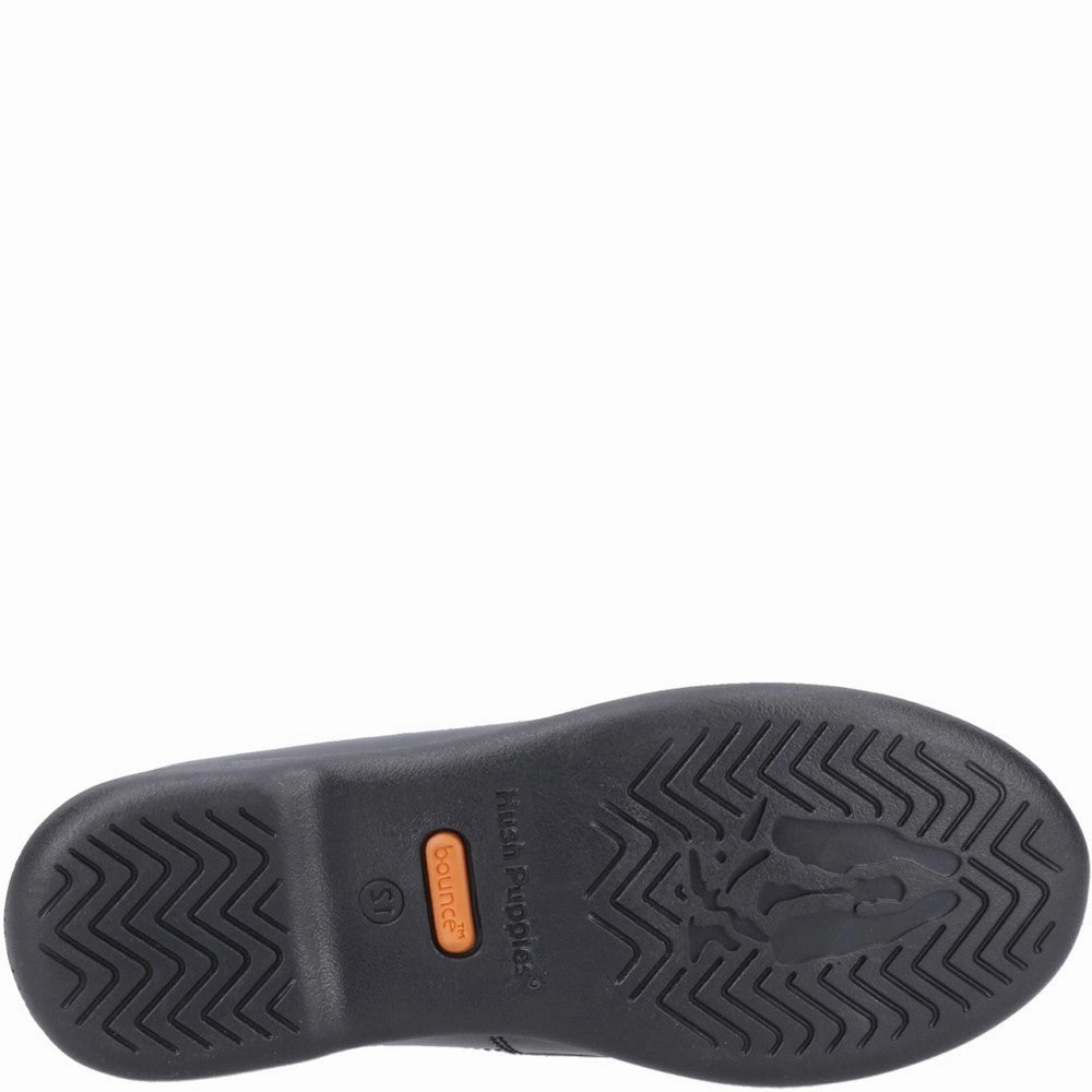 Meadow Path Hush Puppies Bethany Patent Junior School Shoes