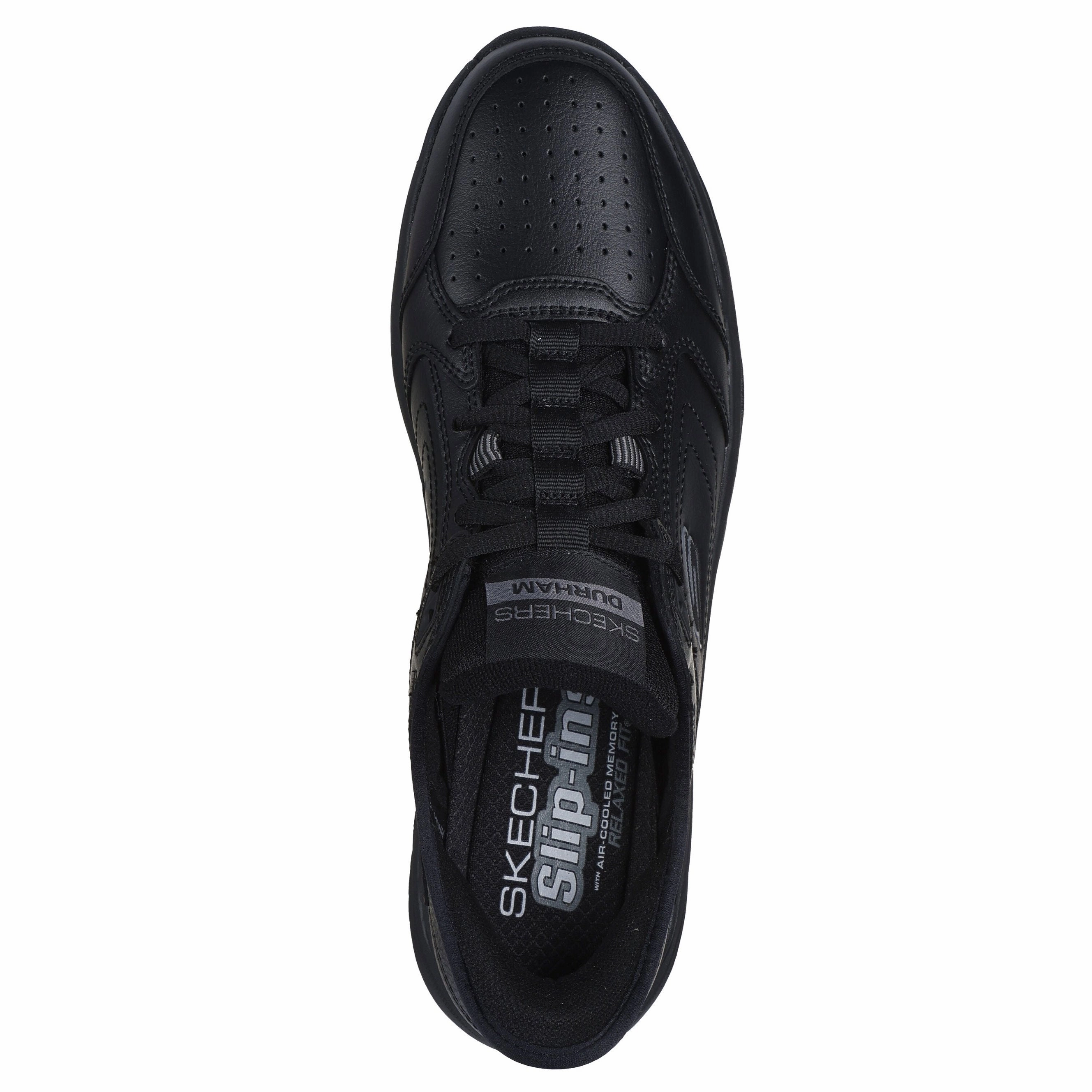 Men's Skechers Slip-ins RF: Durham-Delvor Black Blue Sky High Quality