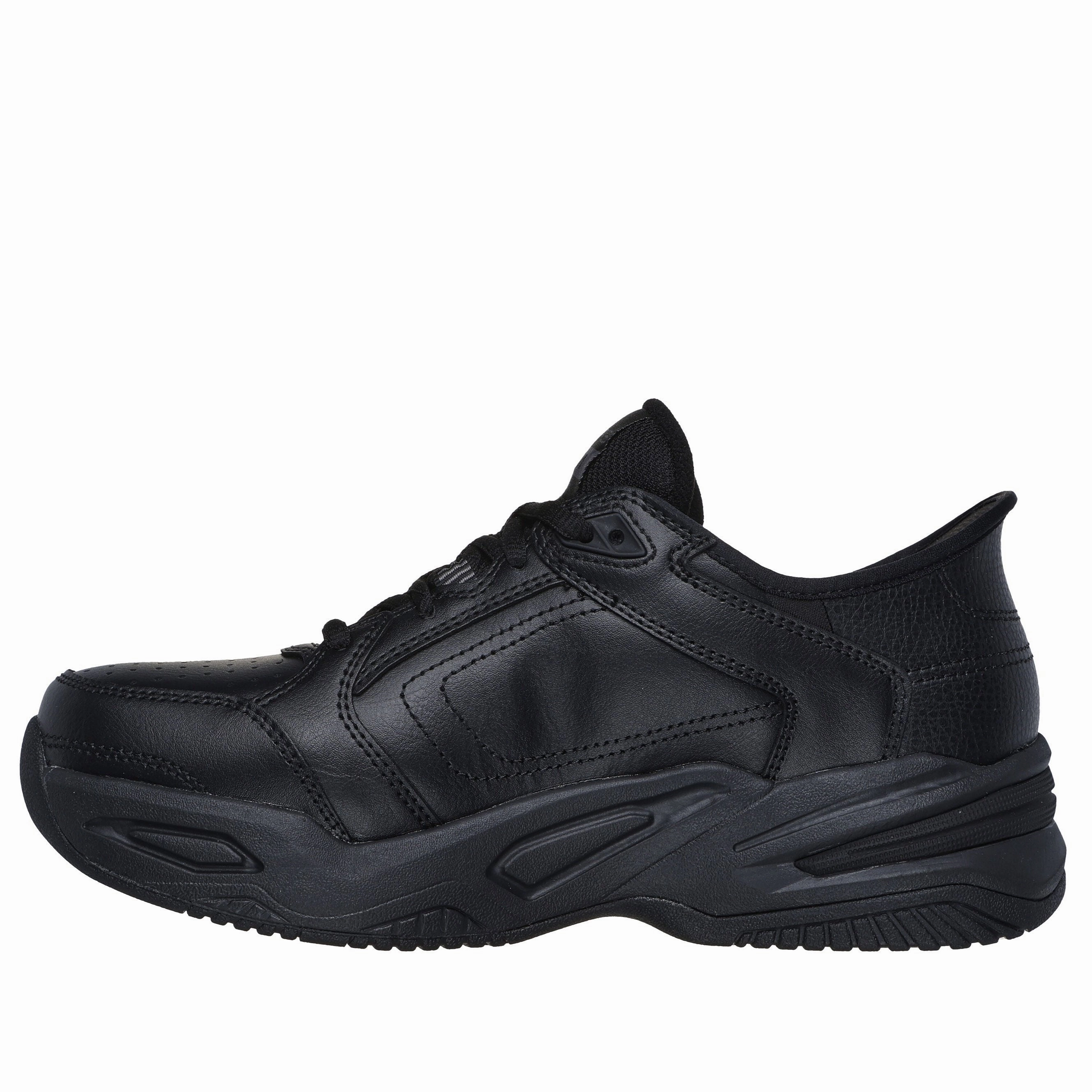 Men's Skechers Slip-ins RF: Durham-Delvor Black Every Occasion Tunnel Trek