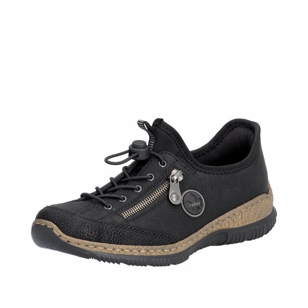 Trail Step N3267-01 Bungee Lace Ready 2 Go Black