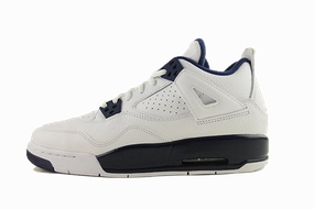 Air Jordan 4 (GS) "Legend Blue" high - arch shoe support