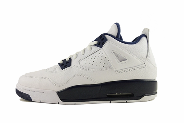 Air Jordan 4 (GS) "Legend Blue" high - arch shoe support