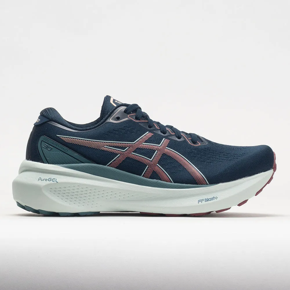 Flexibility Improvement ASICS GEL-Kayano 30 Women's  French Blue/Light Garnet