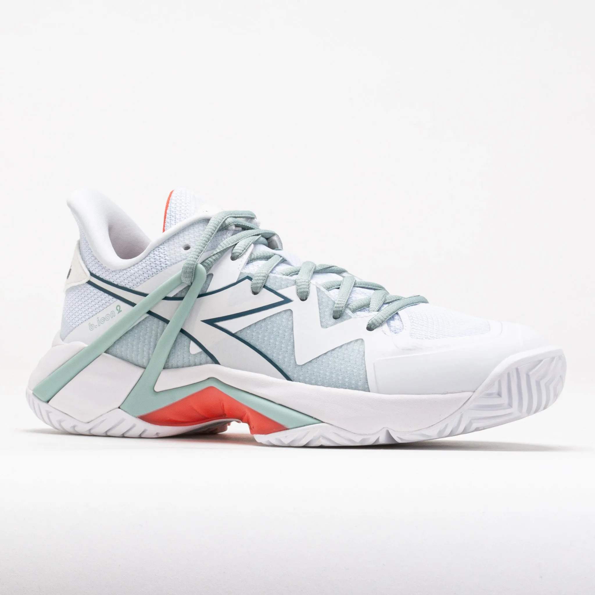 Diadora B.Icon 2 AG Women's  White/Surf Spray/Legion Blue soft - surface running gear