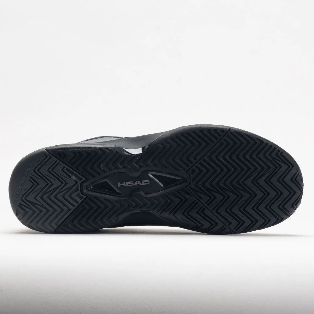 HEAD Revolt EVO 2.0 Men's  Black/Grey Reinforced heel running in a rainforest area shoes