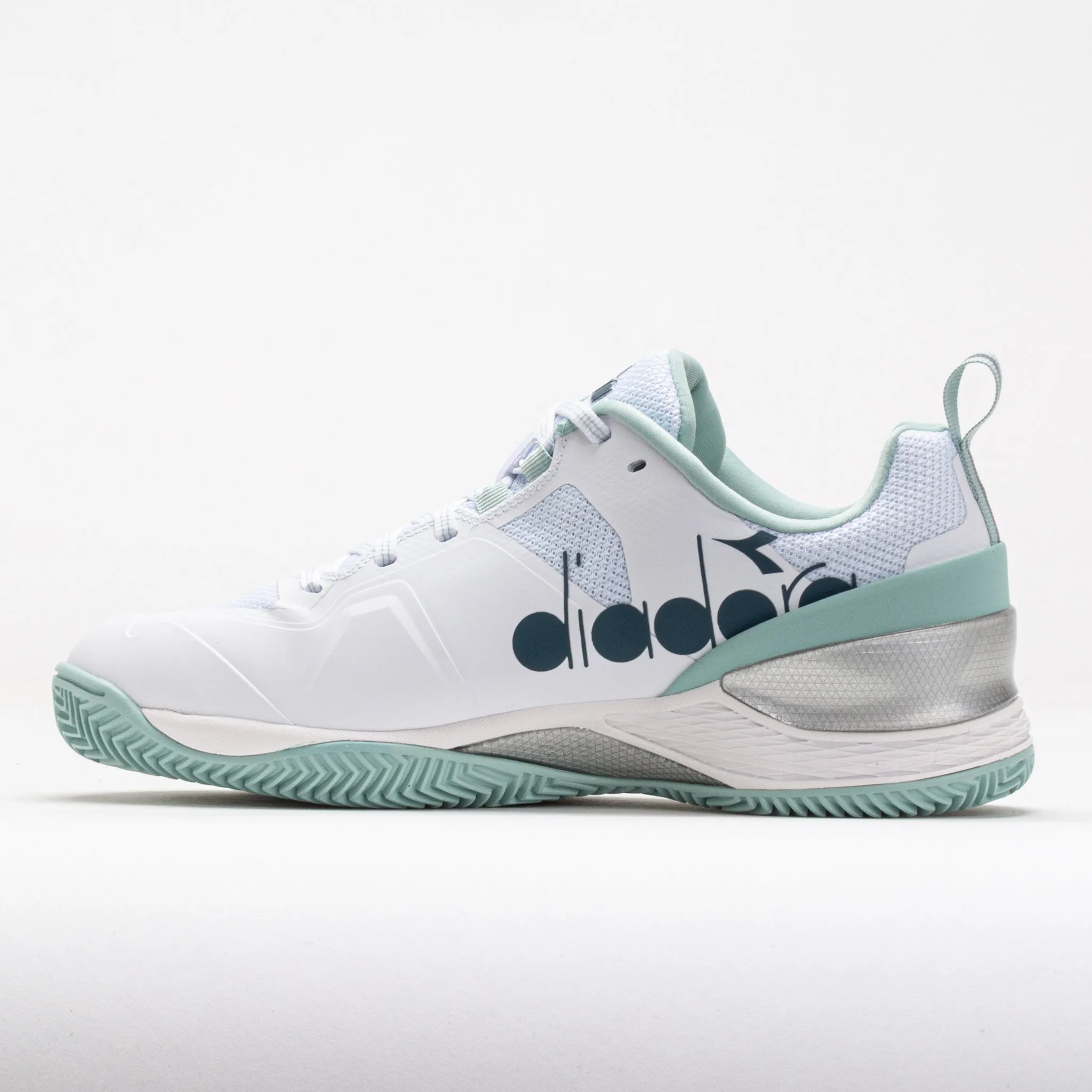 Active Comfort Diadora Blushield Torneo 2 Clay Women's  White/Legion Blue/Surf Spray