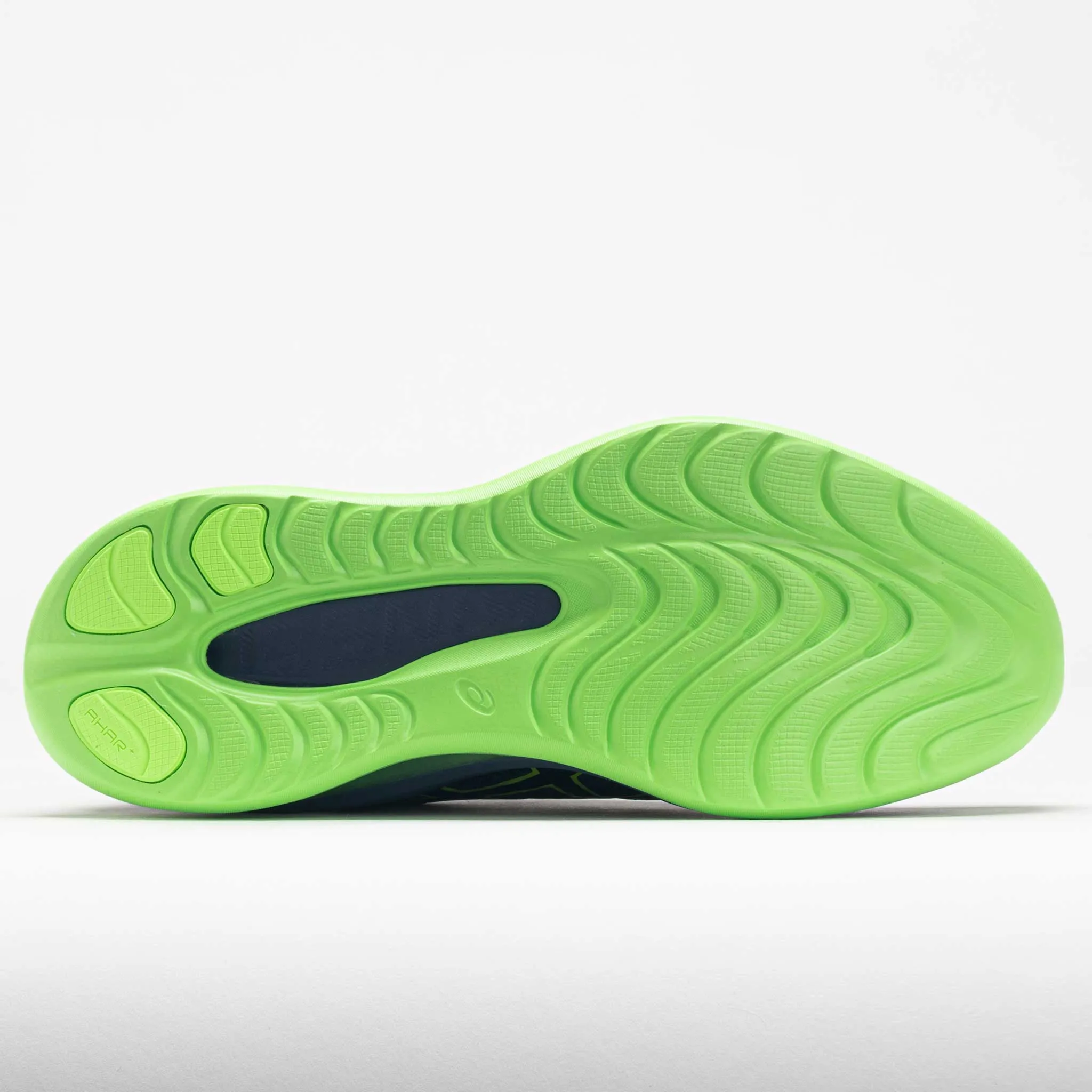 autumn shoes reinforced - heel running wear ASICS GEL-Kinsei Max Men's  Thunder Blue/Electric Lime