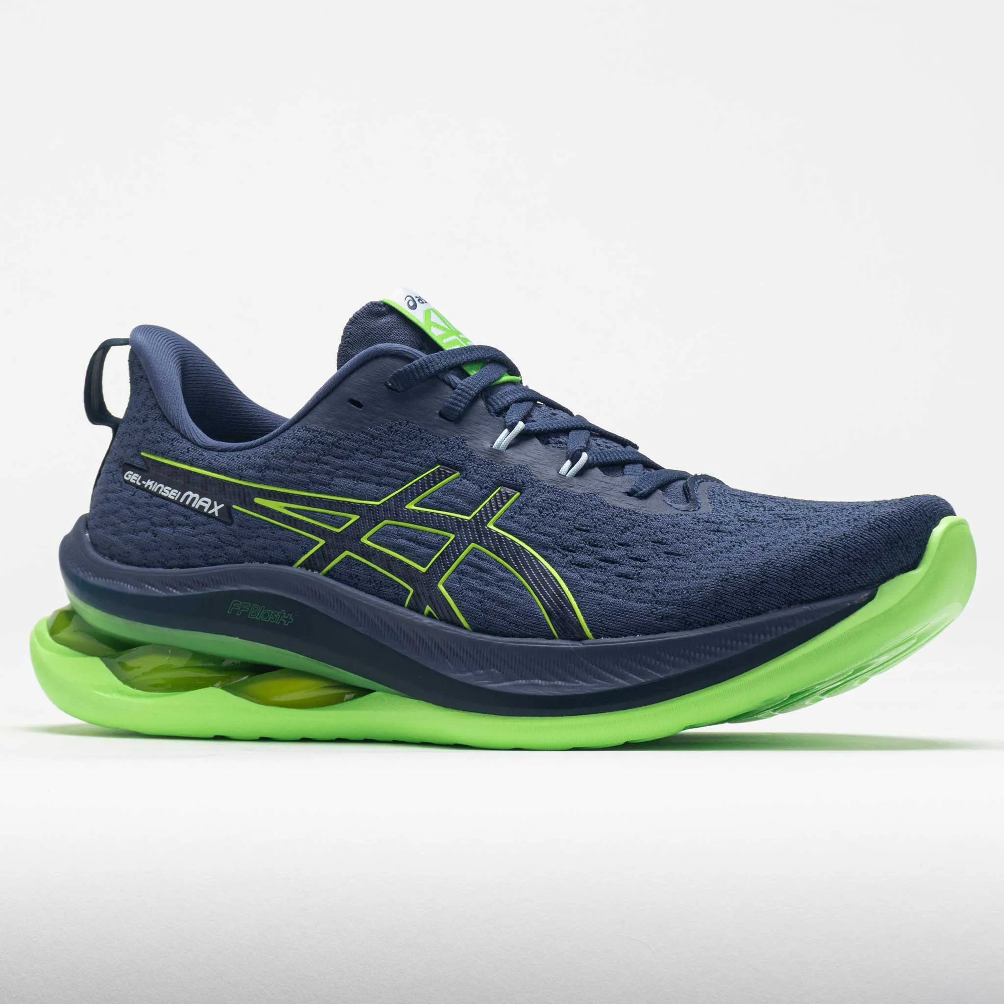 Minimalist nature - themed running wear ASICS GEL-Kinsei Max Men's  Thunder Blue/Electric Lime