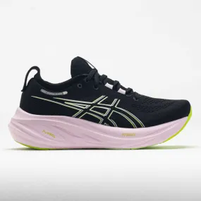 ASICS GEL-Nimbus 26 Women's  Black/Neon Lime moisture - wicking - performance shoes