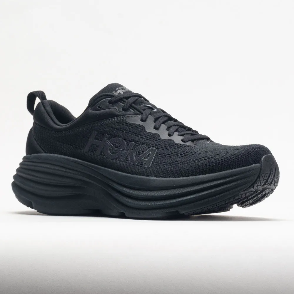 Anthropometric Casual Footwear HOKA Bondi 8 Men's  Black/Black