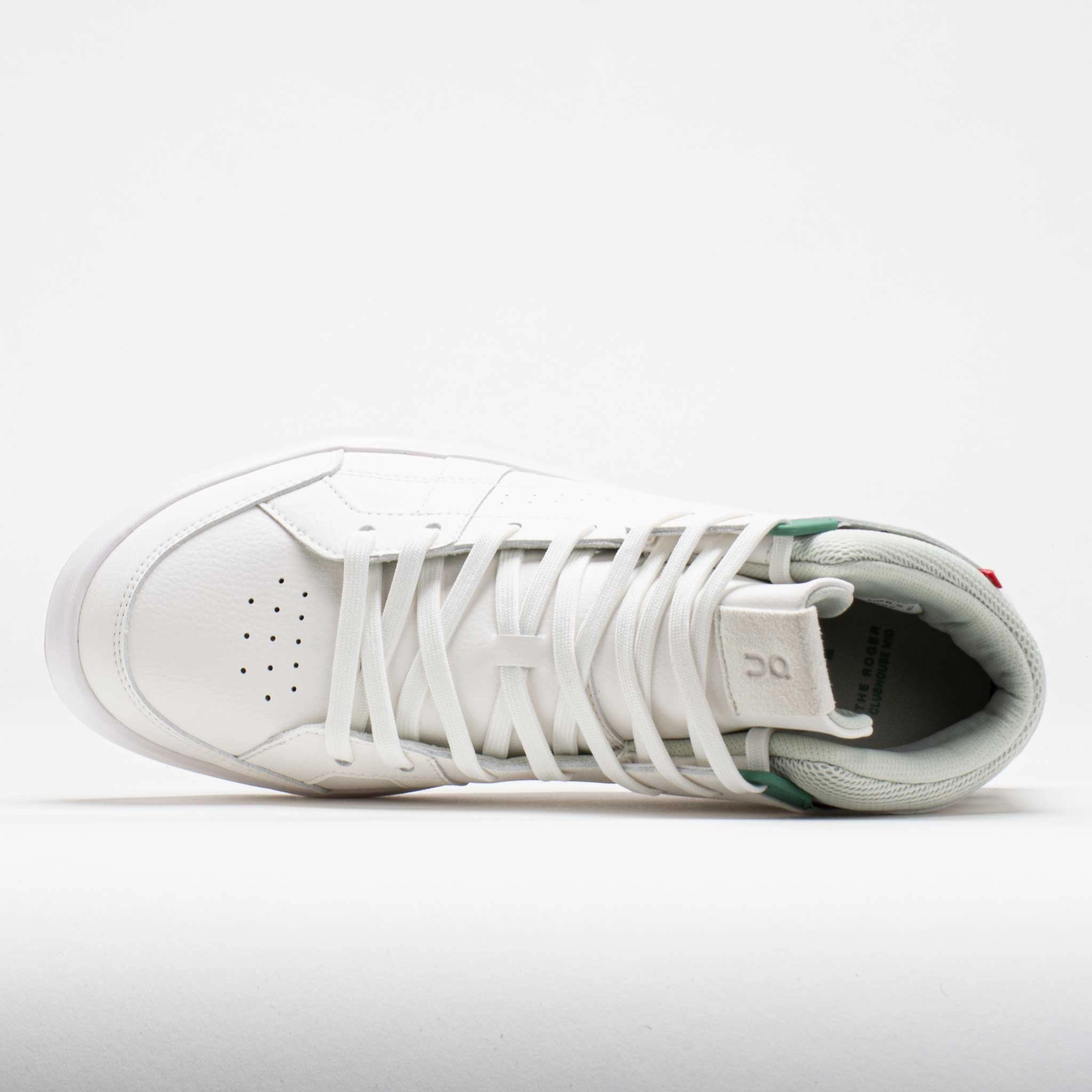 river shoes running technique improvement On The Roger Clubhouse Mid 2 Men's  White/Green