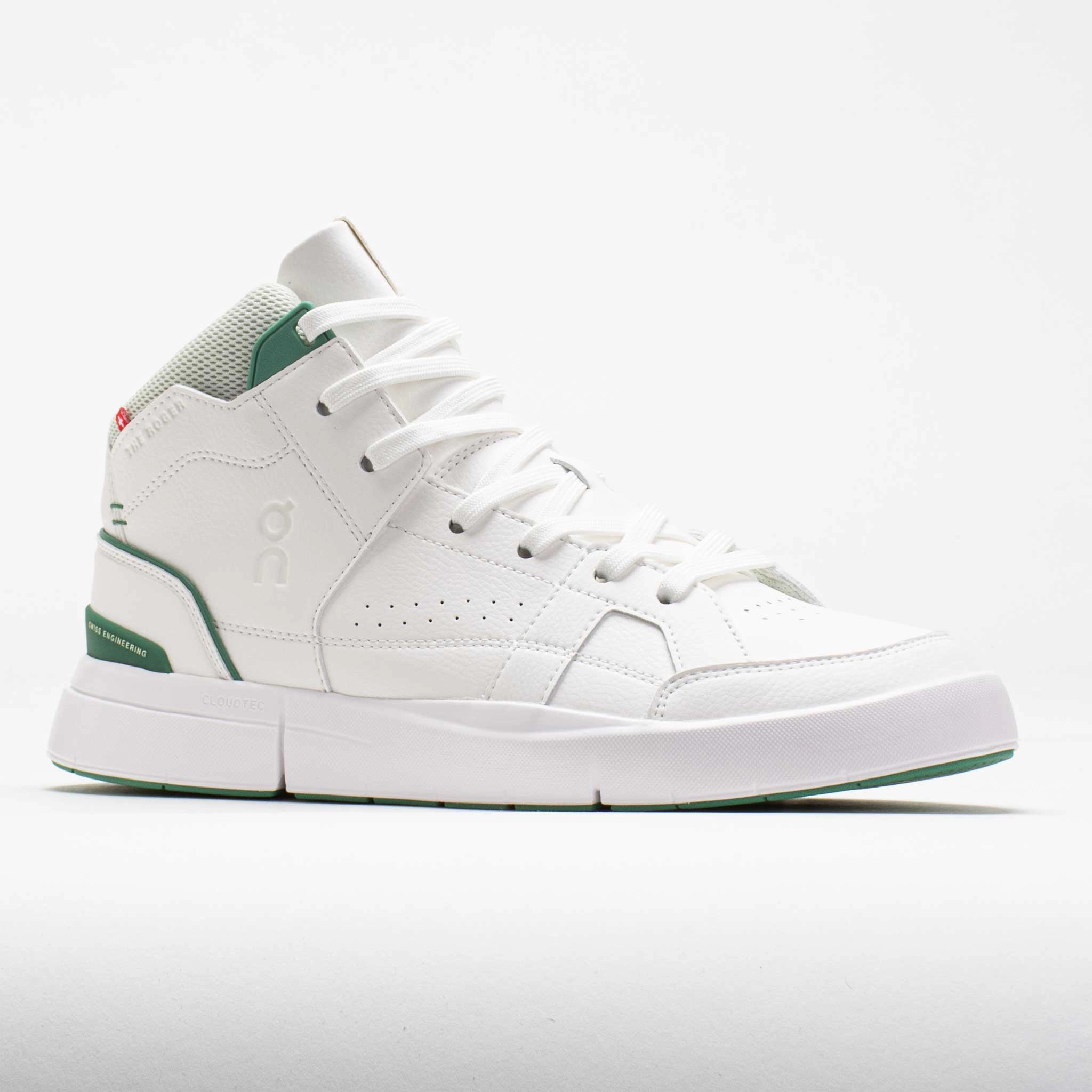 theme - run running shoes Reinforced Seams On The Roger Clubhouse Mid 2 Men's  White/Green