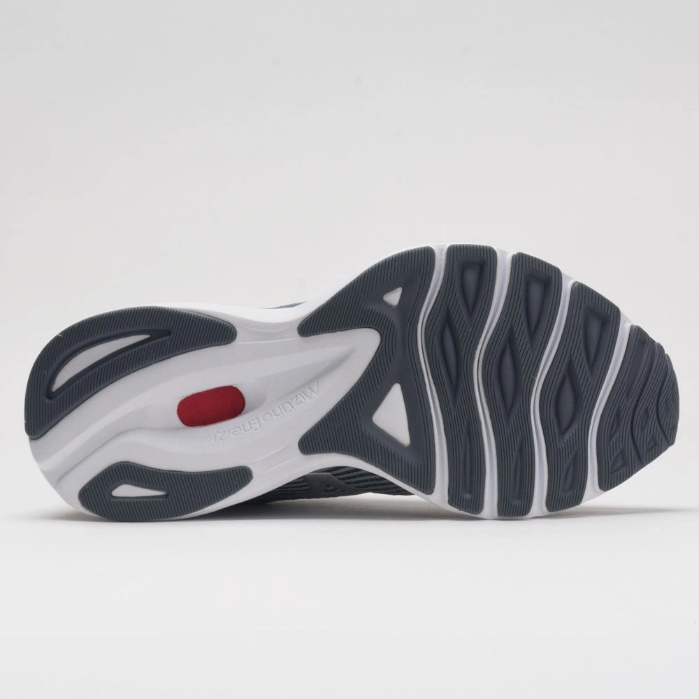 Mizuno Wave Sky 5 Waveknit Women's  Griffin Roomy Fit running in a caldera area shoes