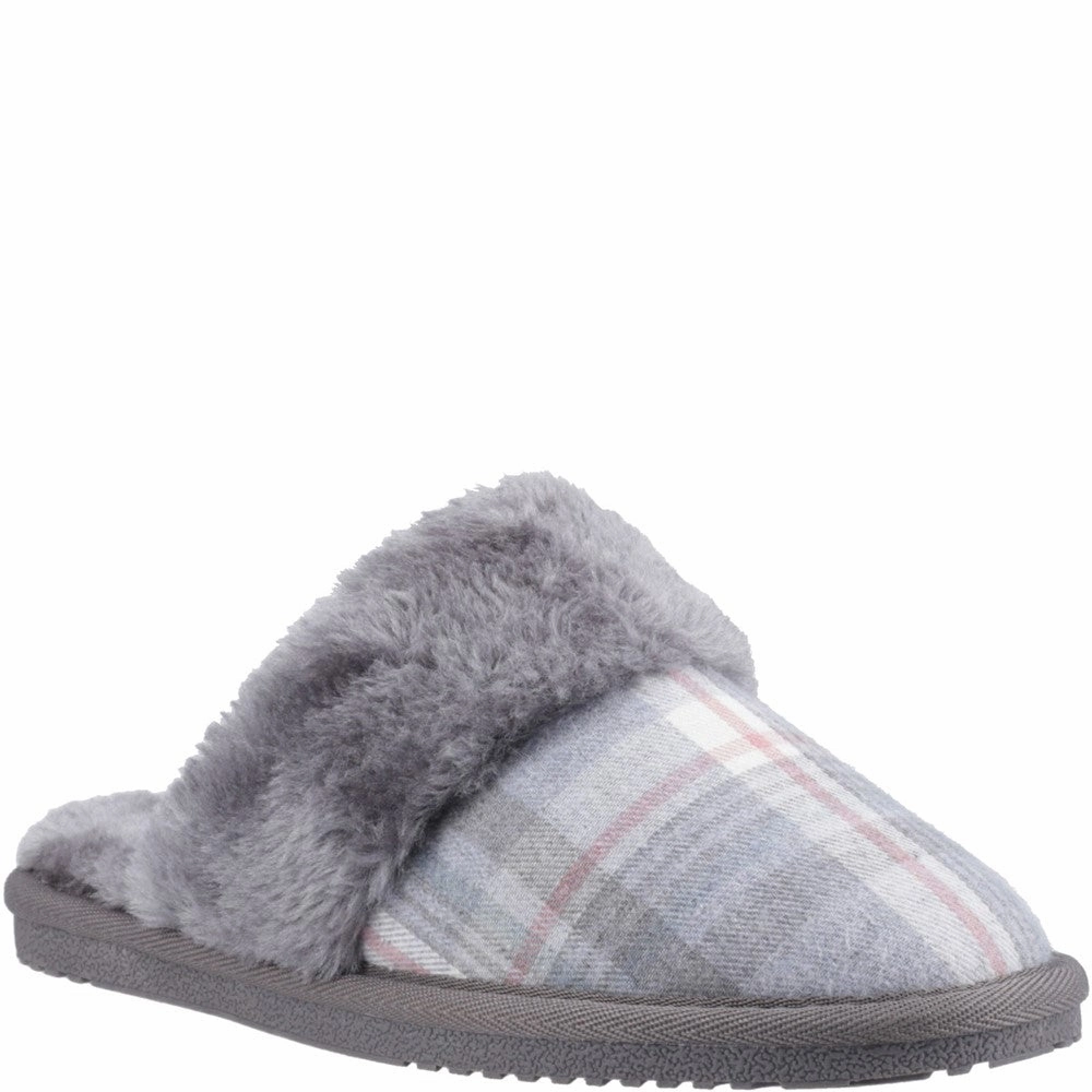 Hush Puppies Arianna Plaid Slipper Color Fun Market Day