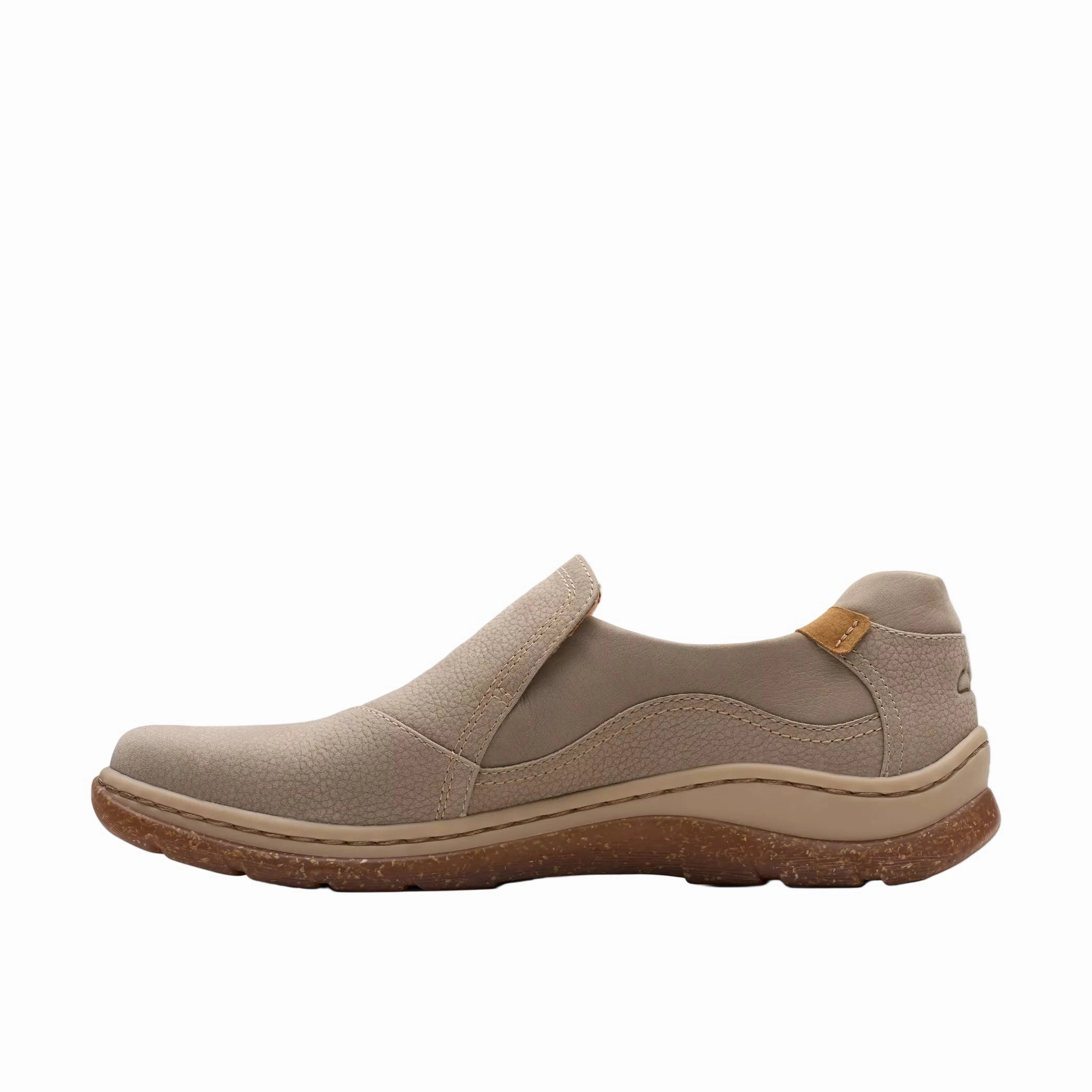 Cushion Touch Women's Orlene Slip Stone Nubuck