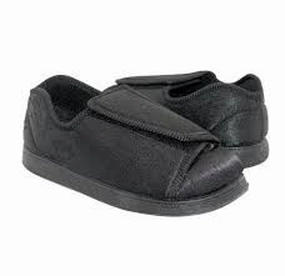 Relaxing Walk Shoes Nurse 2 BK-SP Black Satin ED