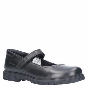 Hush Puppies Tally XL Senior School Shoes Elastic Material Walk in Style