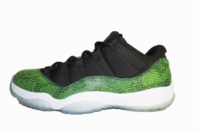 Air Jordan 11 Low "Green Snake" Shock Absorbing Insole Immense appearance
